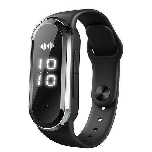 Bracelet Anti-Moustiques À Ultrasons Noir 