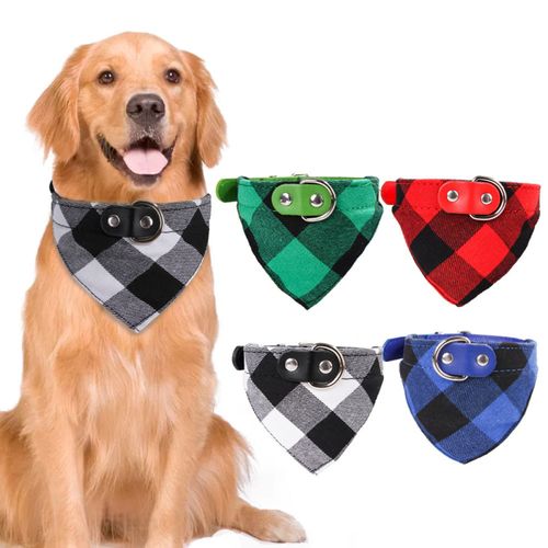 Collier Pour Chien Xl, Bandana Léger Et Écharpe Réglable, Lot De 4