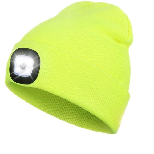 Chapeau Et Écharpe Chapeau Avec Lumière Led Bonnet Led Chapeau Avec Lampe Frontale Éclairée
