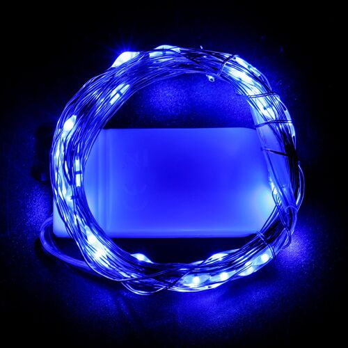 Guirlande Lumineuse Led 10m100led Guirlande Lumineuse Led Fil De Cuivre Décoration De Noël