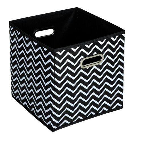Boîte de rangement en tissu pour placard