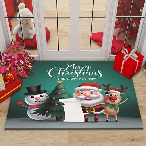 Paillasson Décoratif De Noël Pour L'intérieur Et L'extérieur