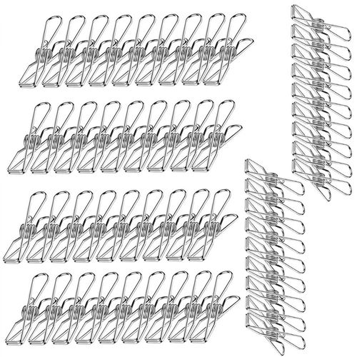 Ensemble de 15 en acier inoxydable pinces à linge