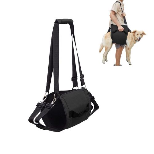 Sac À Dos De Transport Pour Chien (Convient Aux Chiens De 9,5 À 20 Kg), Support D'urgence Pour Les Pattes Des Chiens Âgés, Blessures Articulaires, Arthrite, Montée Et Descente Des Escaliers