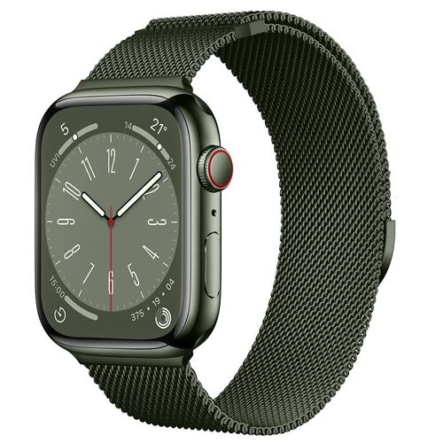 Pour Bracelet Apple Watch 42/44/45/49 Mm (Vert)