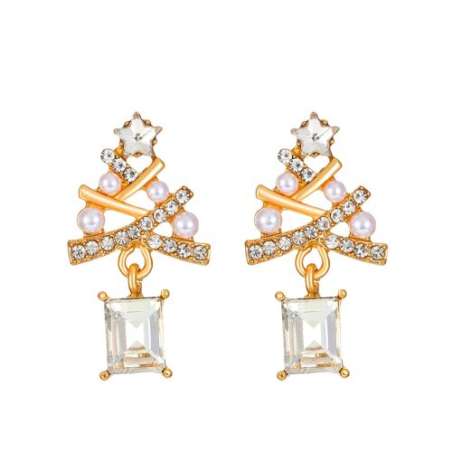 Boucles D'oreilles De Noël Pour Femmes A