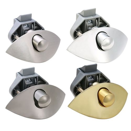 Noir - Bouton De Verrouillage Pour Tiroir, Armoire, Placard, D'accessoires, De Matériel, Raccords, Raccords