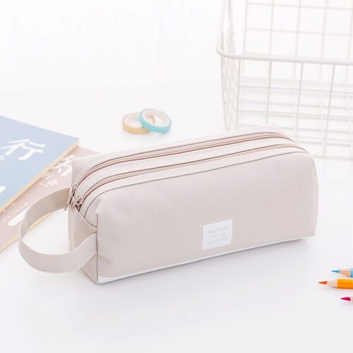 (D)Trousses d'école Trousse à crayons de grande capacité Petite trousse d'école Trousse à crayons pour femmes et filles