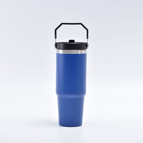 Gobelet Isotherme En Acier Inoxydable Avec Paille Pour La Maison, Le Bureau Ou La Voiture