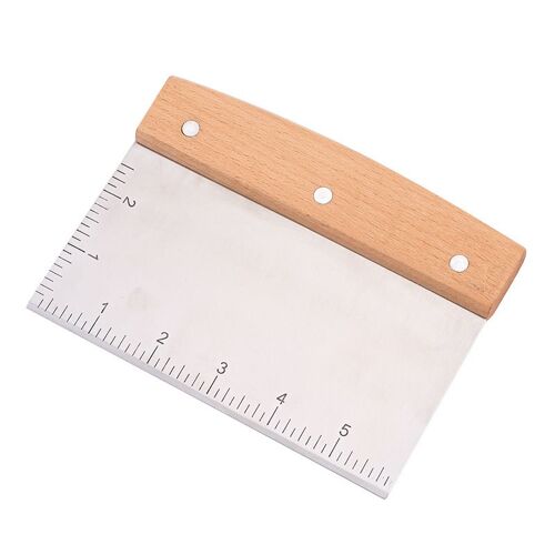Coupe-Pâte 2 Pièces Pour Pâte À Pain Et À Pizza - Grattoir En Acier Inoxydable - Grattoir Multifonction Pour Table De Cuisson - Qualité Commerciale