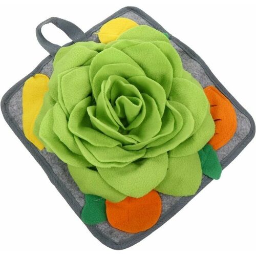 Tapis De Reniflage Pour Animaux De Compagnie, Tapis D'alimentation Nasale, Tapis D'entraînement Pour L'alimentation Des Lapins, Vert