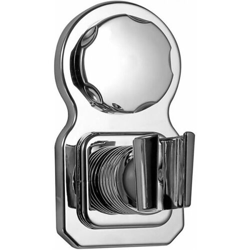 Support de douche à ventouse pour pommeau de douche réglable, ventouse galvanisée de luxe 14 x 7,4 x 10 cm