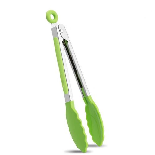Pinces De Cuisine Professionnelles, Pinces À Griller En Acier Inoxydable Et Silicone Alimentaire, Pinces De Cuisine Résistantes À La Chaleur