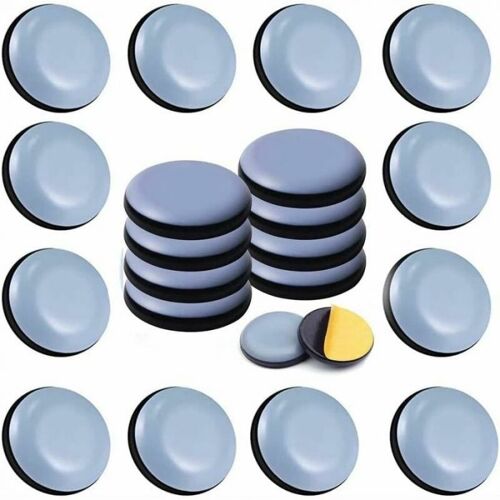 Lot De 22 Patins De Meubles En Téflon 20 Mm (Ronds) ¿ Patins De Meubles ¿ Patins De Meubles Auto-Adhésifs En Téflon Pour Chaises, Canapés Et Tables