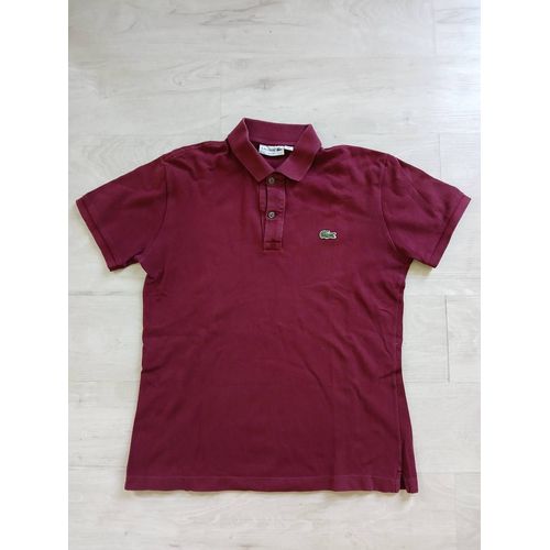 Polo Bordeaux Lacoste Taille S