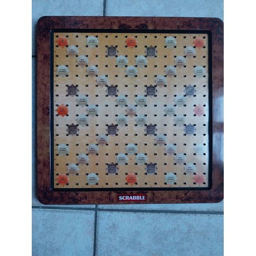Plateau Tournant Pour Scrabble De Luxe