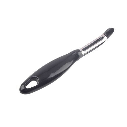 Éplucheur En Acier Inoxydable Noir, Ultra Tranchant, Pour Gauchers Et Droitiers