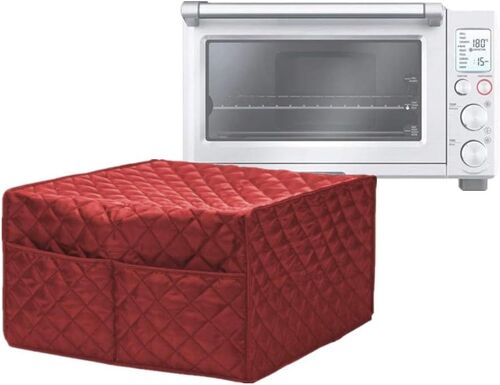 Housse De Four Grille-Pain À Convection - Protecteur De Four À Micro-Ondes Intelligent Étanche À La Poussière Et Aux Taches, Accessoires De Cuisine D'extérieur (Rouge)