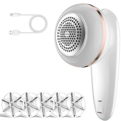 Rasoir électrique rechargeable pour tissus de pulls et peluches