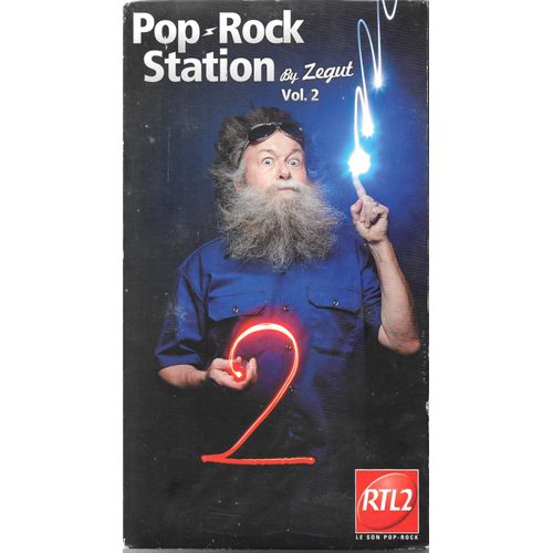 "Pop-Rock Station Volume 2" By Zegut [Coffret 4 Cd - 54 Titres + Livret] 2013