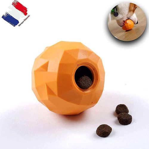 Distributeur De Friandises Interactif Indestructible Pour Chien, Croquettes | Balles Anti-Stress | Compatible Lave-Vaisselle | Smart Play Dogs (1 Paquet)