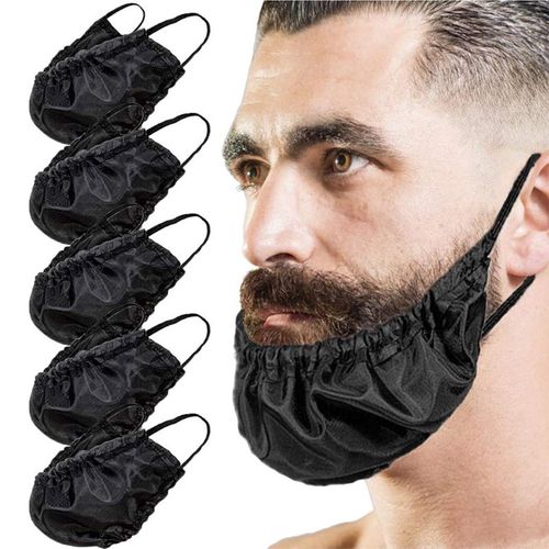 Bandana Pour Homme, Couvre Barbe Noir, Couvre Barbe, O