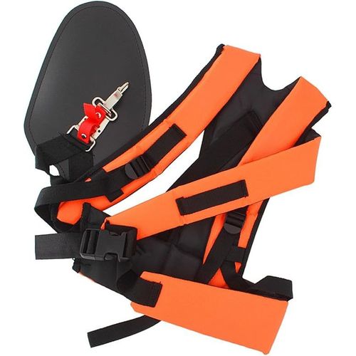 Harnais pour débroussailleuse - Réglable - Harnais de transport - Accessoire sangle en nylon - Universel - Harnais - Bretelles - Harnais - Accessoire tondeuse à gazon