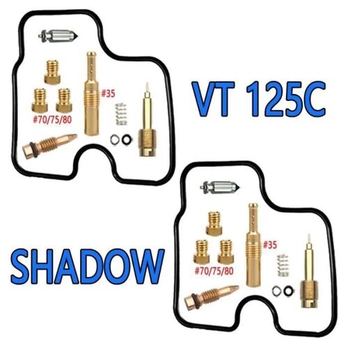 Kit De Réparation De Carburateur Honda Shadow 125 Vt125c, Pièces De Reconstruction De Carburateur De Moto 125cc Vt125
