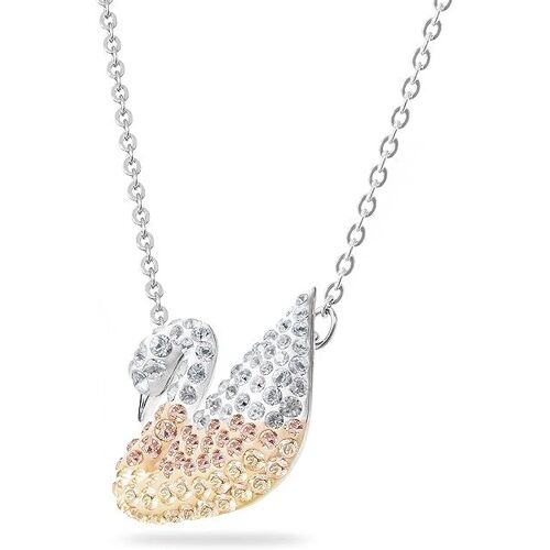 Shizilo Crystal New White Yellow Gradient Swan (Big) Classique