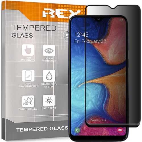 SJZG-Verre Trempé Anti Espionnage Pour Samsung Galaxy A20E, Protecteur D'Écran Qualité Supérieure