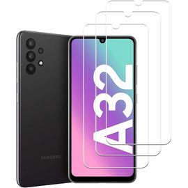 JGD-[3 pièces] Verre Trempé Protection écran pour Samsung Galaxy A32 4G 9H Dureté, sans Bulles, Anti Rayures, Haute Définition Protection Ecran compatible Samsung Galaxy A32 4G