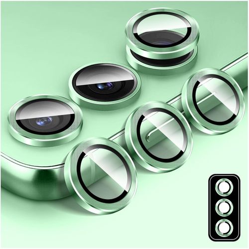 Protecteur D'objectif D'appareil Photo Pour Samsung Galaxy A25, Anneaux En Alliage D'alignement Automatique, Protecteur D'écran De Couverture De Caméra En Verre Trempé