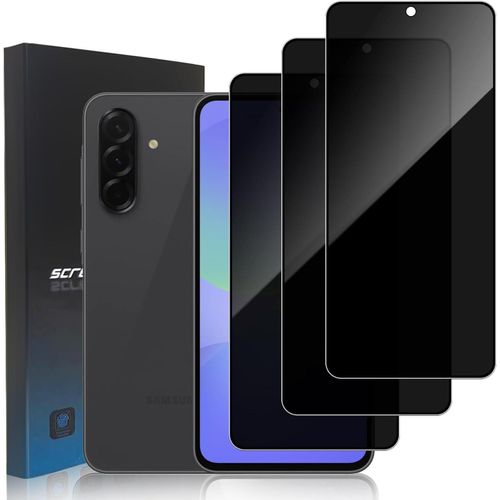 SJZG-3 Pièces Protection D'Écran Anti-Espion Pour Samsung Galaxy A36, Dureté 9H Ultra Résistant Couverture Complète Film En Verre Trempé Protecteur D'Écran De Confidentialité Pour Samsung Galaxy A36