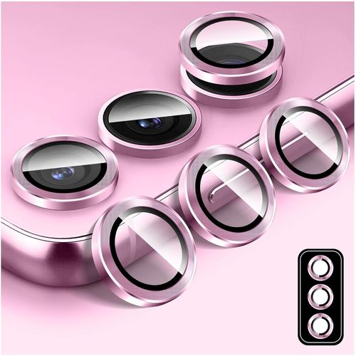 PROTECTEUR D'OBJECTIF D'APPAREIL PHOTO POUR SAMSUNG GALAXY A54, ANNEAUX EN ALLIAGE D'ALIGNEMENT AUTOMATIQUE, PROTECTEUR D'ÉCRAN DE COUVERTURE DE CAMÉRA EN VERRE TREMPÉ