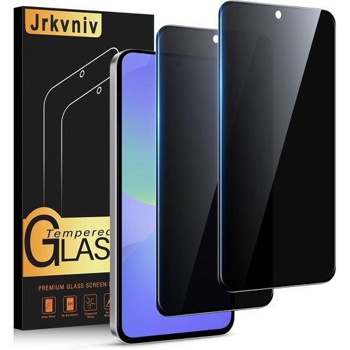 Sjzg-Verre Trempé Pour Samsung Galaxy A36 5g Anti Espion,Anti Spy Dureté 9h Vitre Film Protection Écran Anti-Rayures Sans Bulles Privacy Confidentialité Transparent Hd Protecteur D'écran,2 Pièces