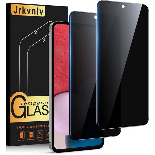 Sjzg-Verre Trempé Pour Samsung Galaxy A13 4g/5g Anti Espion,Anti Spy Dureté 9h Vitre Film De Protection Écran Anti-Rayures Sans Bulles Privacy Confidentialité Transparent Hd Protecteur,2 Pièces