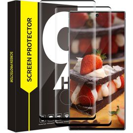 Kal-Verre Trempé Pour Samsung Galaxy Note 10 5g, Dureté 9h, Anti Rayures, 3d Couverture Totale Vitre Protection, Haute Sensibilité, Ultra Hd Claire Samsung Note 10 Protection Écran-2 Pièces