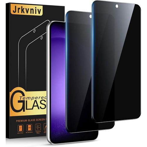 Kalanka-Verre Trempé Pour Samsung Galaxy S23 Fe 5g Anti Espion,Anti Spy Dureté 9h Vitre Film De Protection Écran Anti-Rayures Sans Bulles Privacy Confidentialité Transparent Hd Protecteur,2 Pièces
