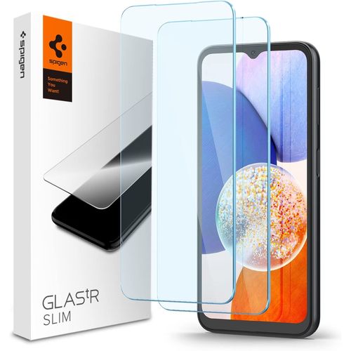 Glas.Tr Slim Verre Trempé Compatible Avec Samsung Galaxy A14 5g, Galaxy A14 Lte, 2 Pièces, Résistant Aux Rayures, 9h Protection Écran