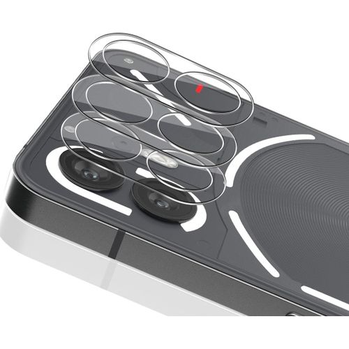 Pour Nothing Phone 2 Arrière Caméra Verre Trempé [3 Pièces],[Sans Bulle][Anti-Rayures] Hd Caméra Protecteur D'écran Pour Nothing Phone 2