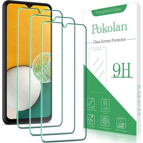 Kalanka-Lot De 3 Verre Trempé Pour Samsung Galaxy A12, Film Protection Écran Anti Empreinte, Anti Rayures, Sans Bulles, Dureté 9h, Hd Vitre Protecteur