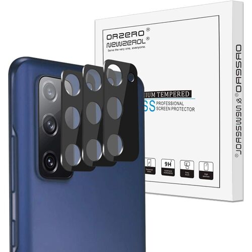 Pack of 3 Compatible with Samsung Galaxy S20 FE 5G Camera Protectors [Case Friendly] [Crystal] Scratch-Resistant 9H Hardness Tempered Glass Camera Protectors for Samsung Galaxy S20 FE 5G