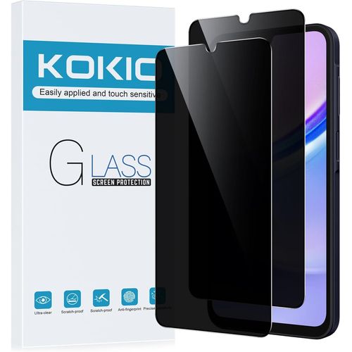 Cauc-Verre Trempé Pour Samsung Galaxy A15 4g/5g Anti-Espion,Dureté 9h,Protecteur D'écran Anti-Peek Privacy,Film De Protection Du Verre Anti-Rayures,2 Pièces