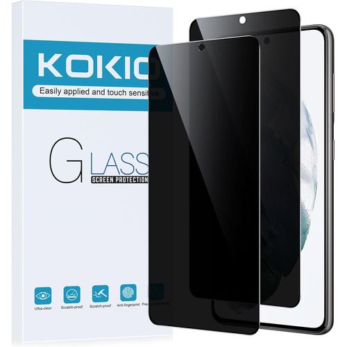 Cauc-Verre Trempé Pour Samsung Galaxy S21 5g Anti-Espion,Dureté 9h,Protecteur D'écran Anti-Peek Privacy,Film De Protection Du Verre Anti-Rayures,2 Pièces