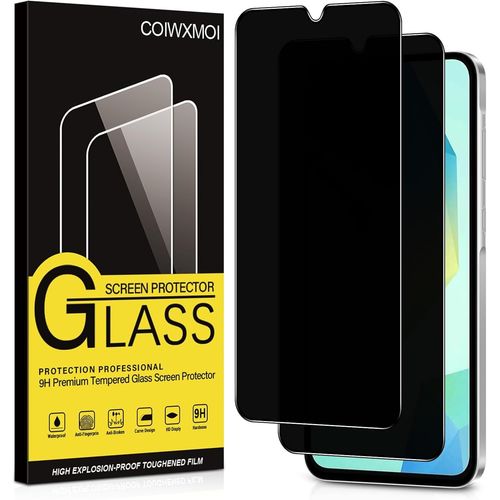 Kal-Verre Trempé Pour Samsung Galaxy A16 5g Anti Espion Vitre Protection Ecran Anti-Espion Film Protecteur Écran Dureté 9h Anti-Rayures Haute Définition Sans Bulles Anti-Spy Confidentialité