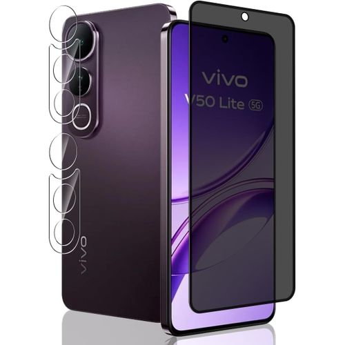1 Pièce Verre Trempé Anti Espion pour Sony Xperia 1 VII Protection D'écran + 2 Pièces Protecteur Caméra, Dureté 9H/Anti-Spy, Protège écran pour Xperia 1 VII - Privacy Vitre Trempé
