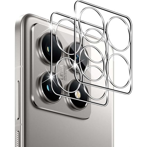 Lot De 2 Protecteurs Verre Trempé Pour Caméra Xiaomi 14t Pro ¿ Lentille Transparente 9h Anti-Rayures Ultra Hd