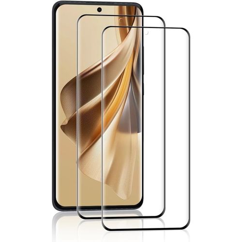 Lot De 2 Verres Trempés Pour Xiaomi 12 / 12x - Protection 3d Bord À Bord, Dureté 9h, Ultra Hd, Antirayures, Anti-Traces, Sensible Au Toucher