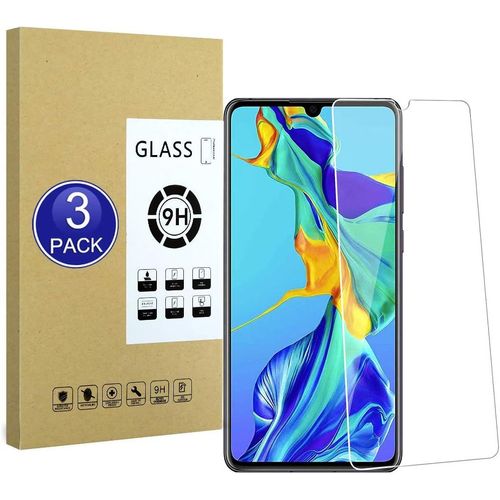 Kal-[3 Pièces Compatible Avec Le Protecteur D'écran Huawei P30,Film De Protection 2.5d[Dureté 9h,Installation Facile,Incassable] Qualité Supérieure Film En Verre Trempé