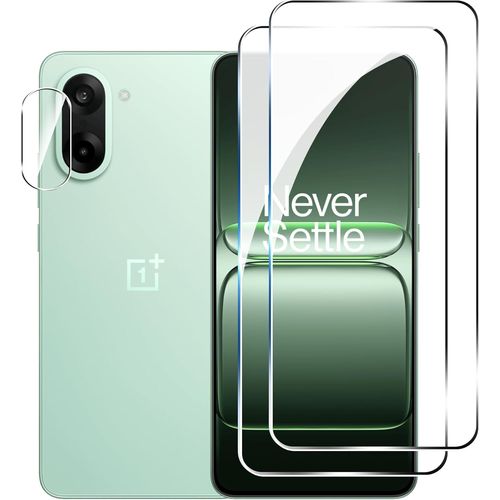 Protections Verre Trempé Pour Oneplus Nord Ce5 5g - Pack 2 Protecteurs D'écran + 1 Protecteur Caméra, 9h Anti-Rayures, Pose Sans Bulles, Oléophobe, Haute Transparence